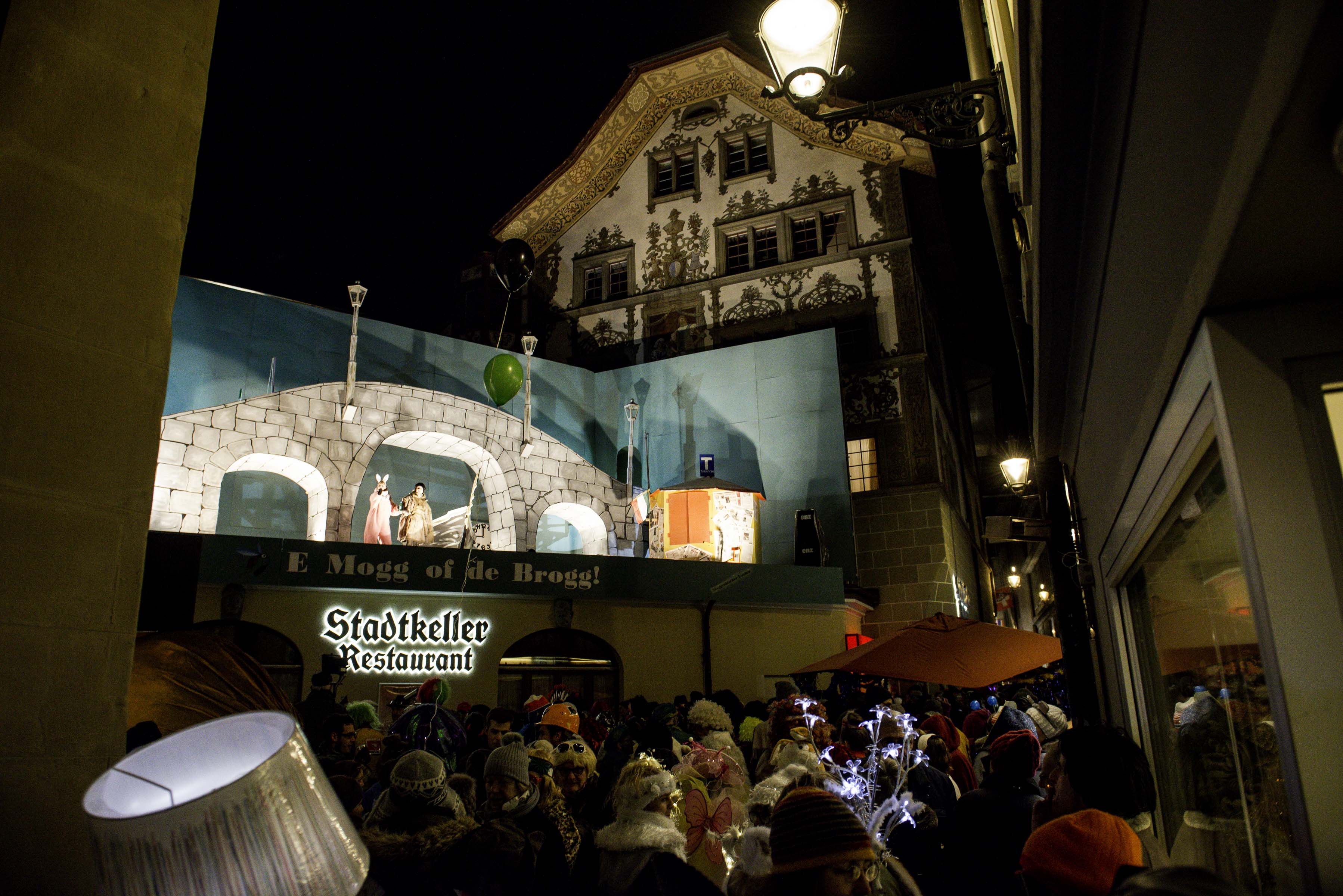 Besuch bei 7 Lozaerner Fasnachts Theatern