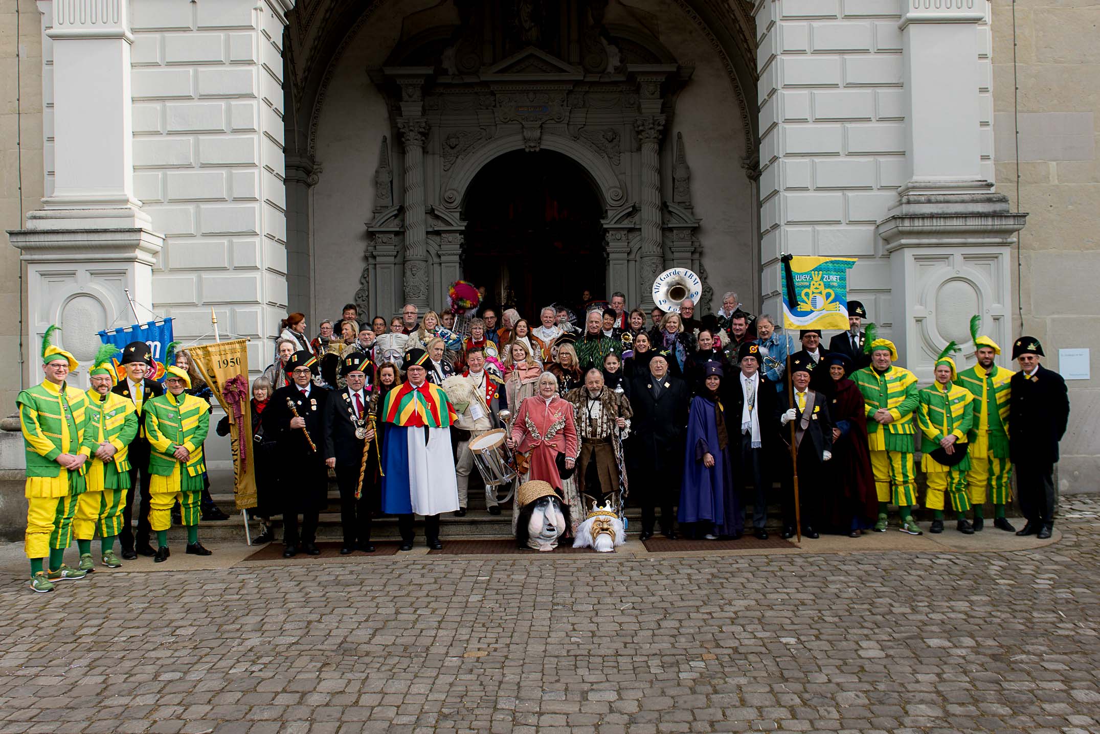 Guuggermesse in der Hofkirche 